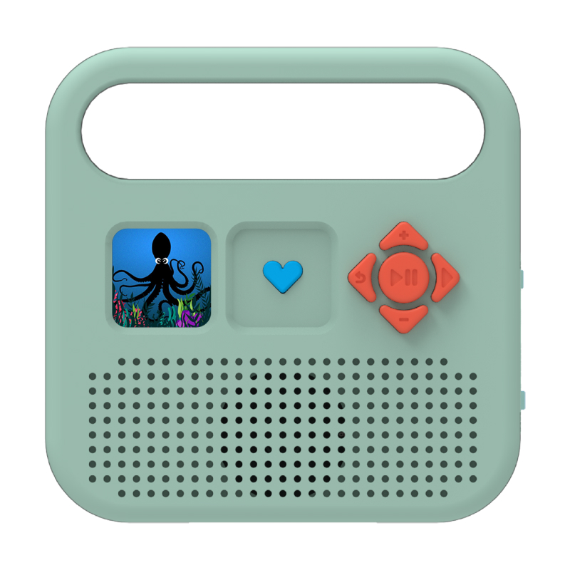 Merlin Enceinte pour enfants – Vert amande