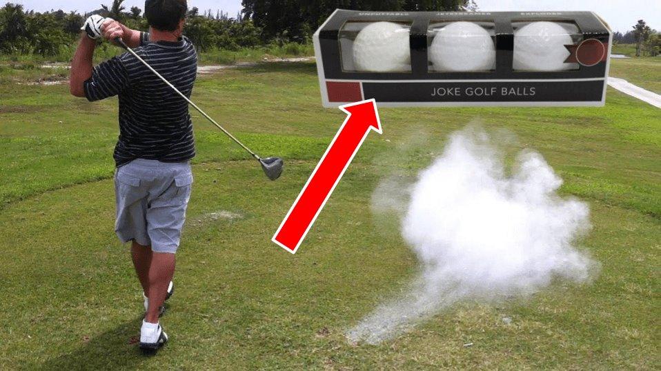 Balle de Golf Farce et Attrape