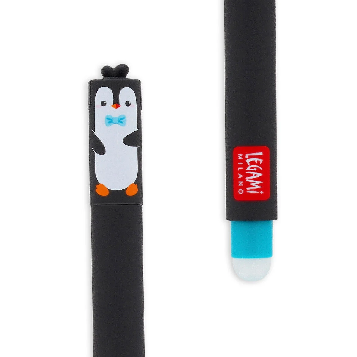 Legami – Stylo à encre gel effaçable Penguin – Encre turquoise – Image 3