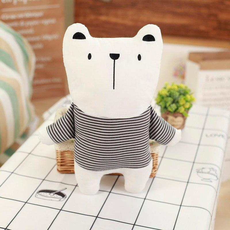 Ours en Peluche Noir et Blanc