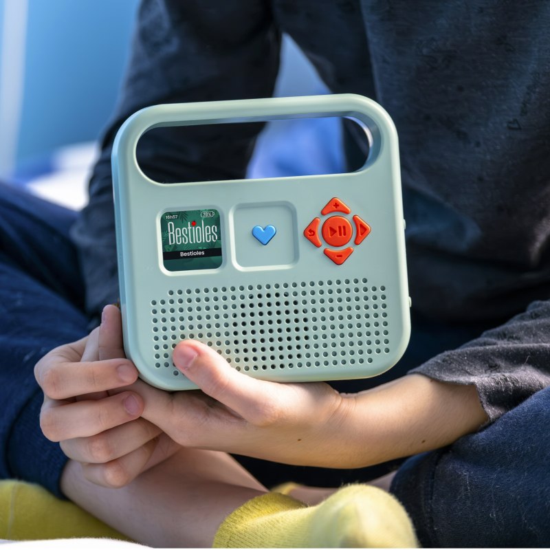 Merlin Enceinte pour enfants – Vert amande – Image 5