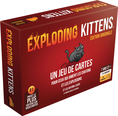 Exploding Kittens : Edition originale (le jeu de base)