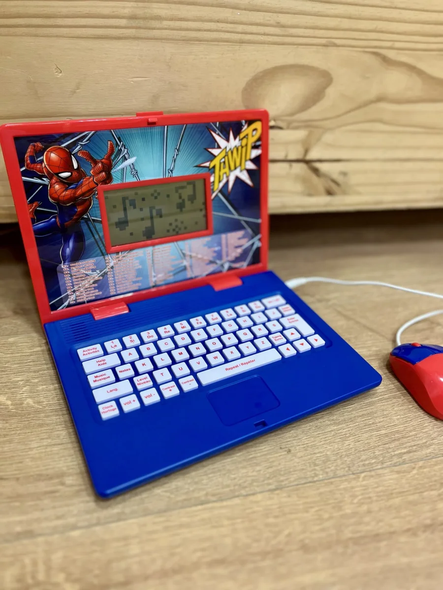 Ordinateur éducatif bilingue – Spider-Man – Lexibook